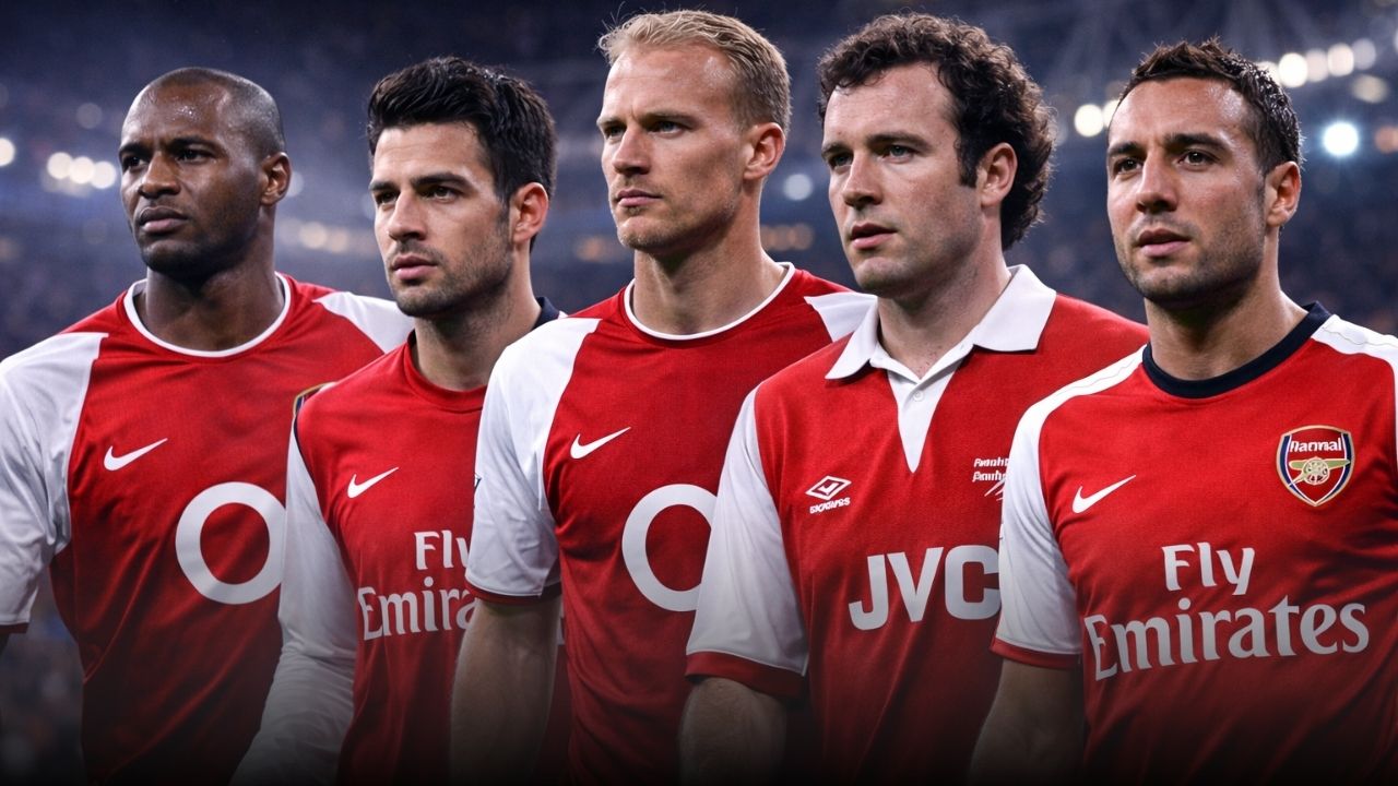 5 Gelandang Terbaik Arsenal Sepanjang Masa: Dari “Boss” Vieira sampai Magisnya Brady