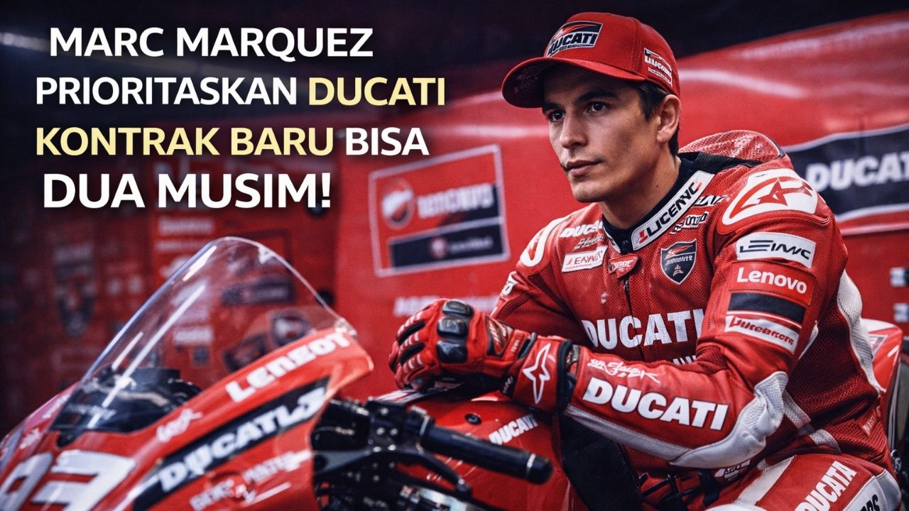 Marc Marquez Prioritaskan Ducati, Kontrak Baru Bisa Dua Musim!