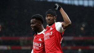 Arsenal berhasil meraih kemenangan