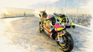 VR46 Ducati Pamer Motor Pop Art di New York
