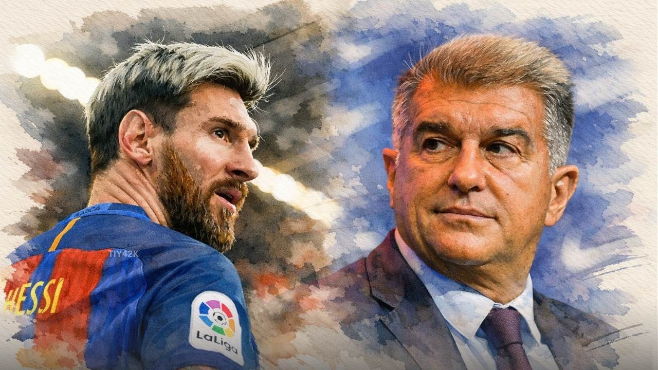 messi vs Laporta